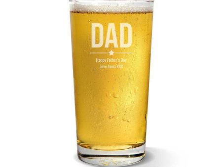 Dad Pint Glass Online Sale