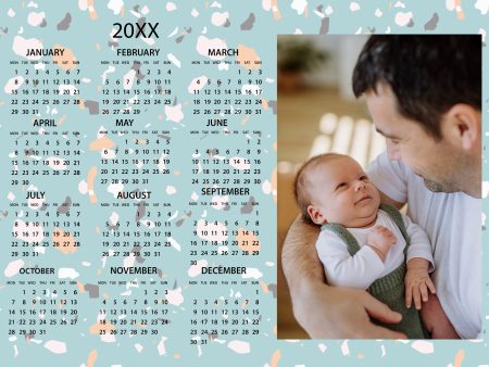 8x12  Sticky Calendar For Cheap