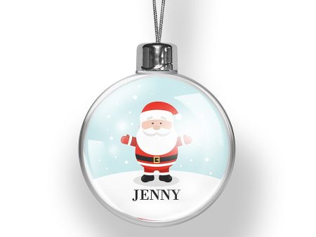 Happy Santa Christmas Bauble (Temporarily Out of Stock) Online Hot Sale