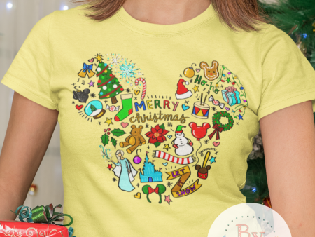 Christmas Mickey Unisex Tee Discount