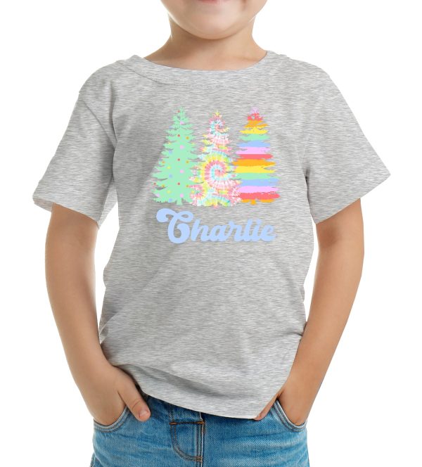 Christmas Tree Family T-Shirt Cheap