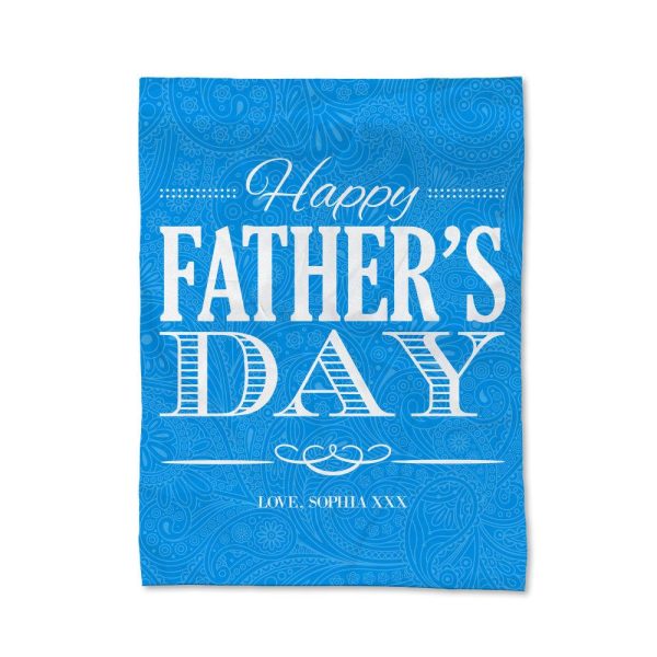 Father s Day Blanket - Small Hot on Sale