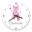 Ballet Shoes Glass Clock For Discount