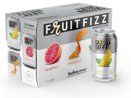 Reuben s Fruit Fizz Seltzer 12pk Discount