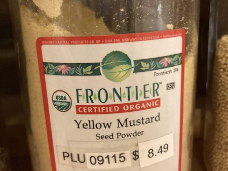 Frontier Yellow Mustard $8.49 LB Sale