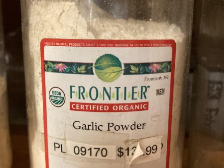 Frontier Garlic Powder $13.99 LB Hot on Sale