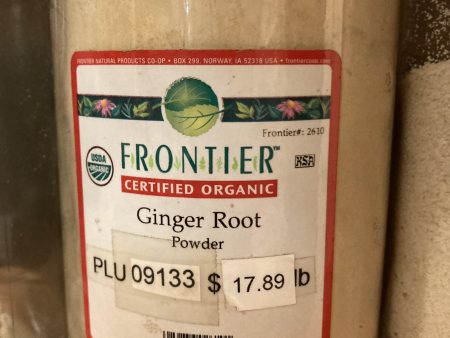 Frontier Ginger Root Powder $17.89 LB Fashion