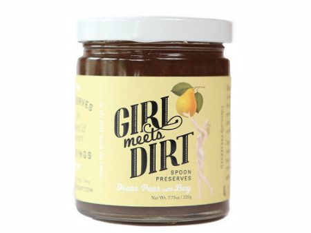 Girl Meets Dirt Orcas Pear w  Bay Spoon Preserves 7.75oz For Cheap