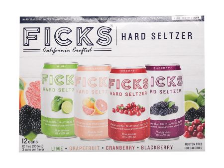 Ficks Variety Seltzer 12pk Supply