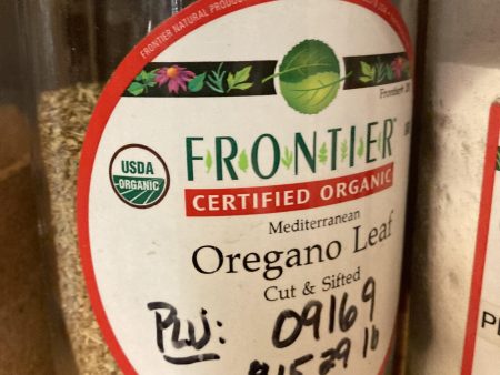 Frontier Oregano Leaf $15.29 LB on Sale