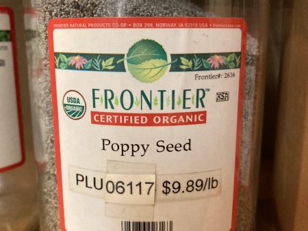 Frontier Poppy Seed $9.89 LB Discount