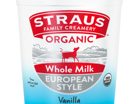 Straus Vanilla Ygrt Og 32 Oz Supply