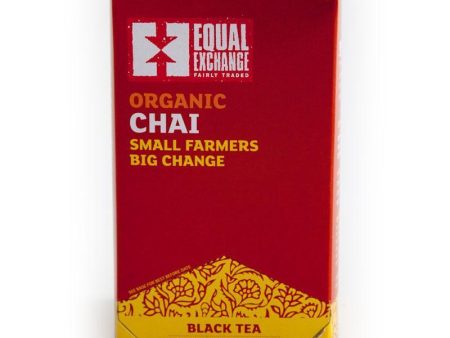 Equal Exchange Chai Tea Og 20 Bg Fashion