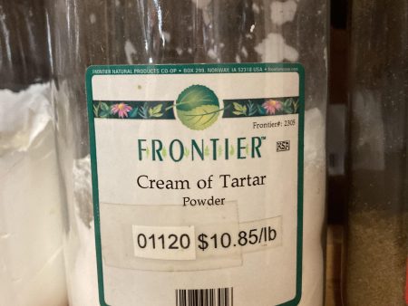 Frontier Cream of Tartar $10.85 LB Online Sale