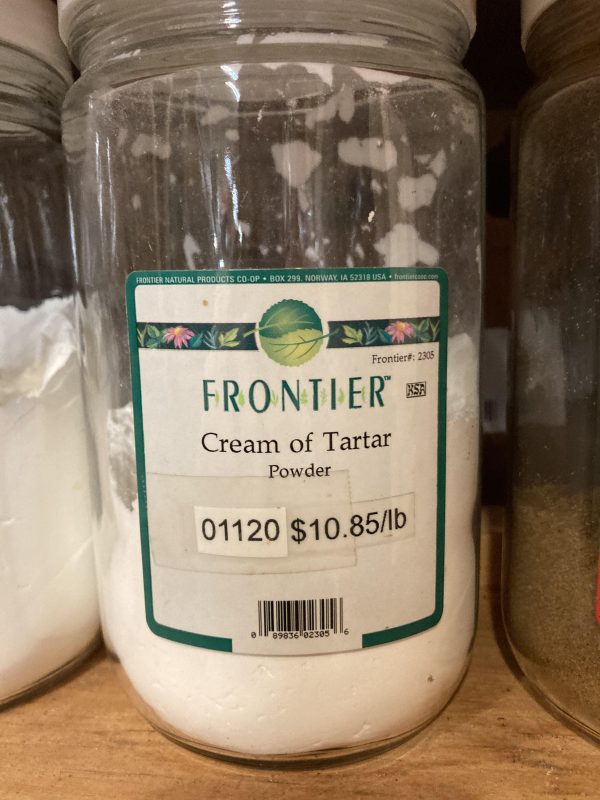 Frontier Cream of Tartar $10.85 LB Online Sale