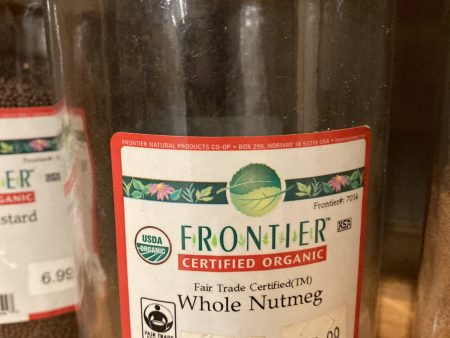 Frontier Whole Nutmeg $41.99 LB For Cheap