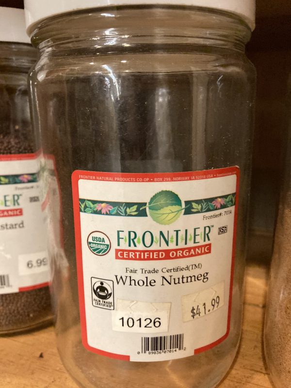 Frontier Whole Nutmeg $41.99 LB For Cheap